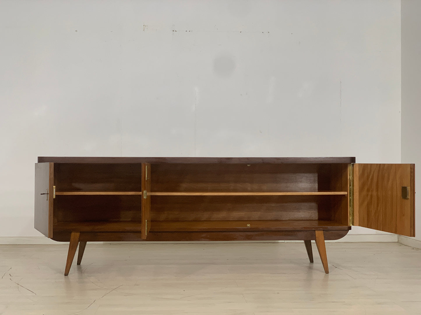 Mid Century Sideboard Schrank Kommode Vintage