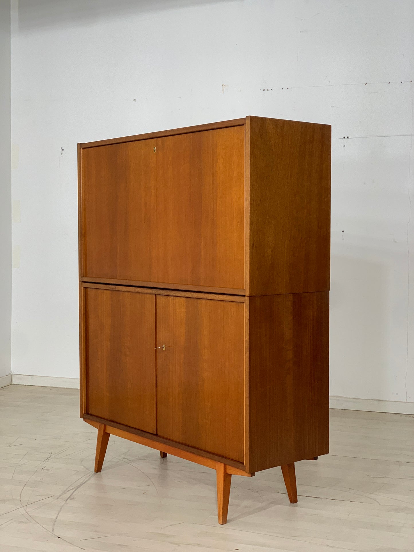 Mid Century Sekretär kommode Schreibschrank Vintage