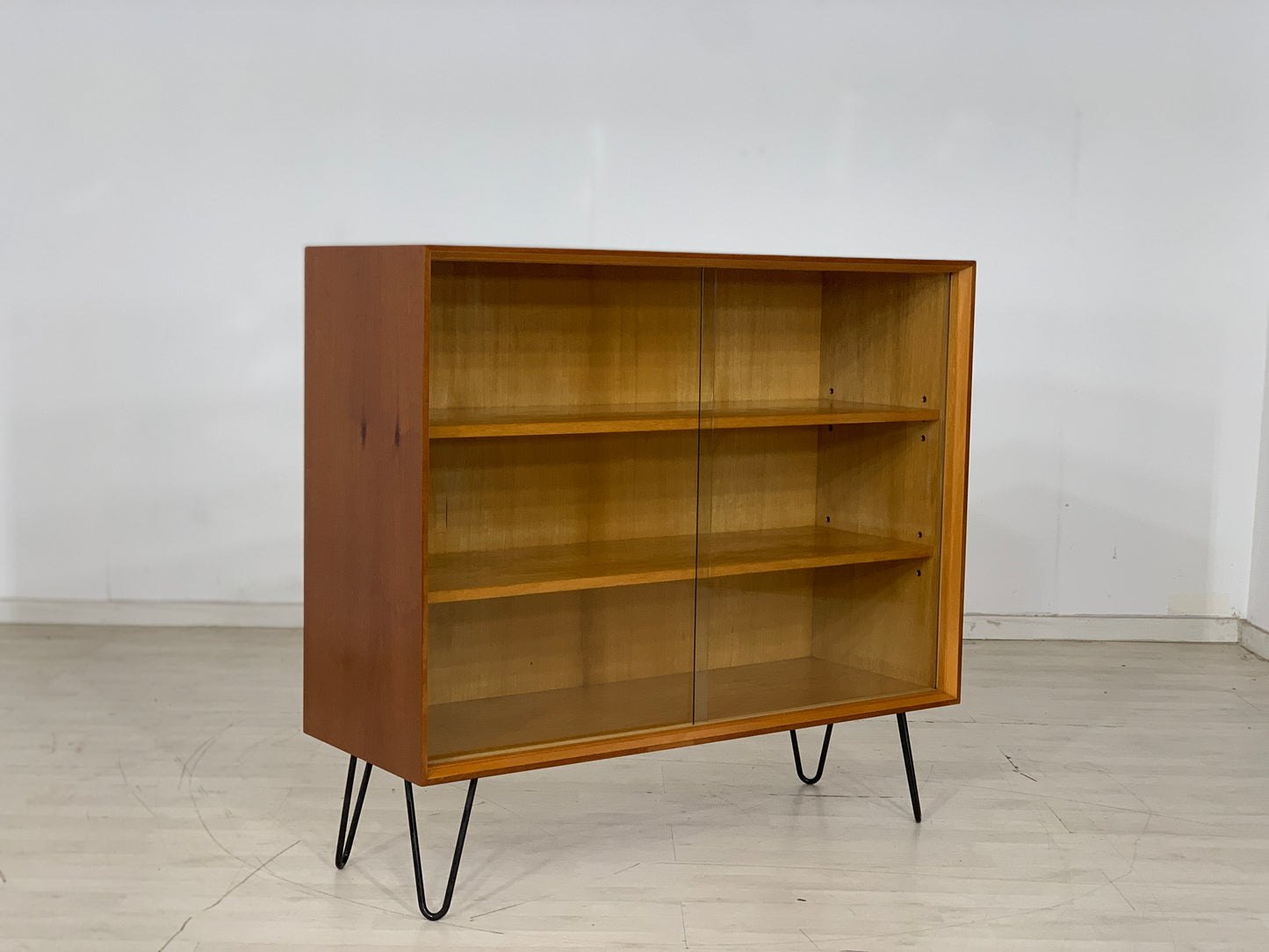 Mid Century Kommode Vitrine Schrank Flurschrank Vintage