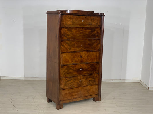 Hochwertiger Biedermeier Schrank Fächerschrank um 1880