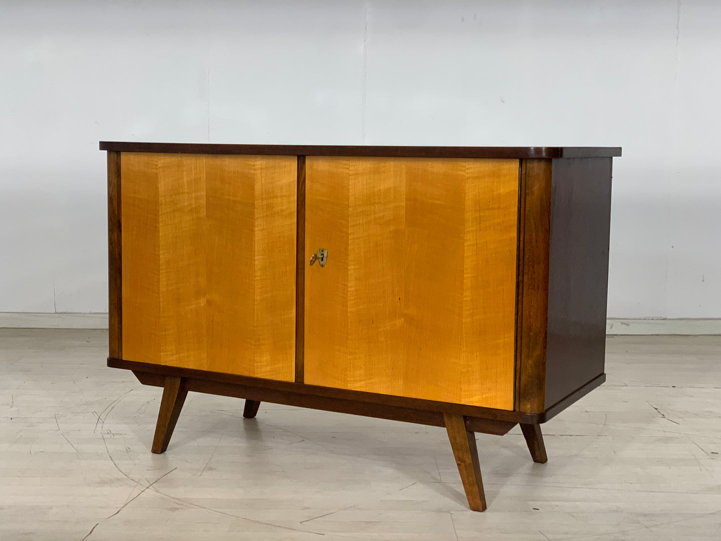 Mid Century Kommode Sideboard Schrank Vintage