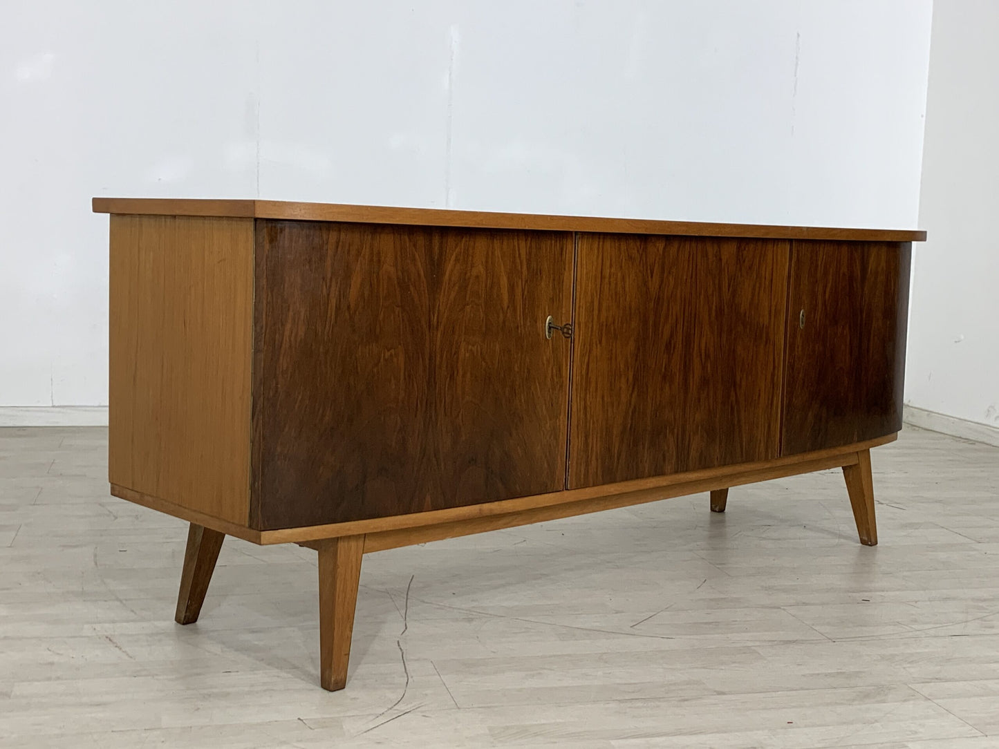 60ER JAHRE ANRICHTE SIDEBOARD KOMMODE SCHRANK WOHNZIMMERSCHRANK VINTAGE