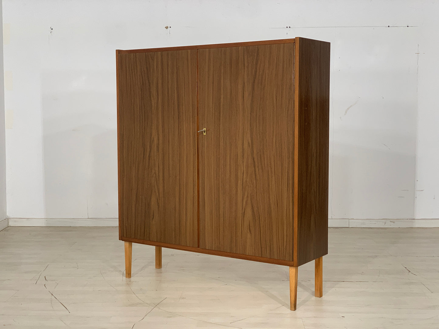 Mid Century Hellerau Kommode Wäscheschrank Schrank Vintage