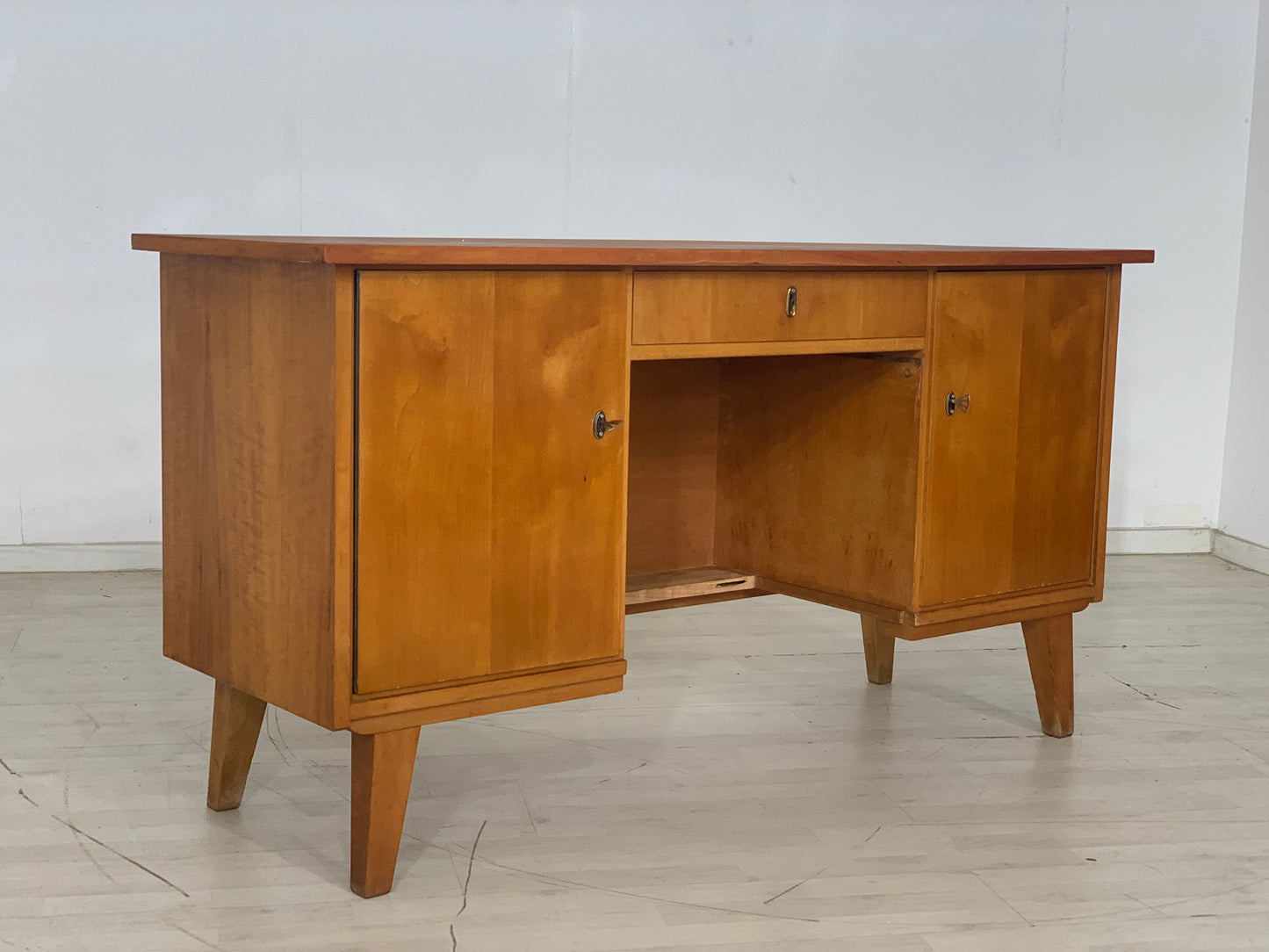 Mid Century Schreibtisch Tisch Desk Vintage