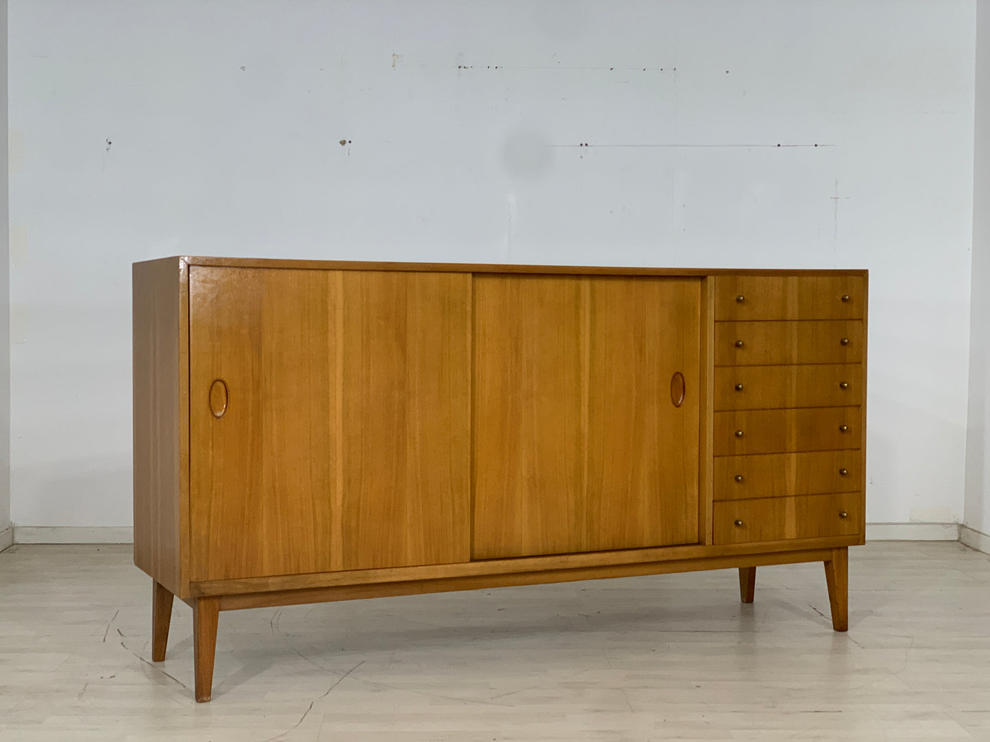 Mid Century Sideboard Schrank Kommode Vintage