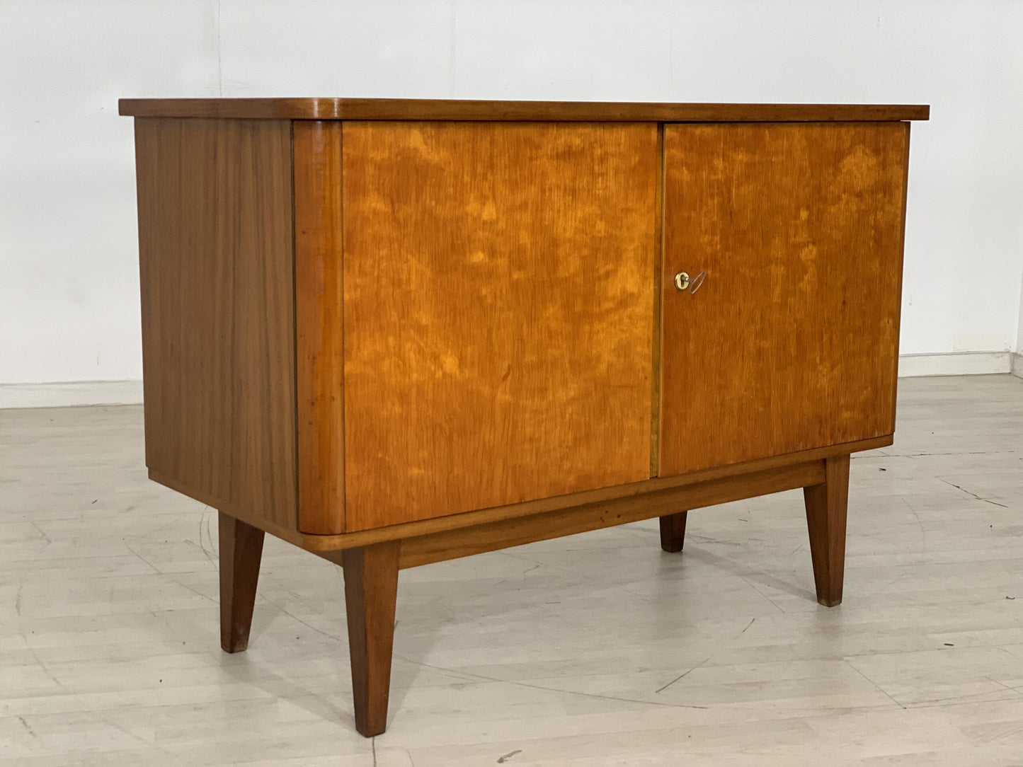 60er Jahre Kommode Anrichte Schrank Sideboard Vintage