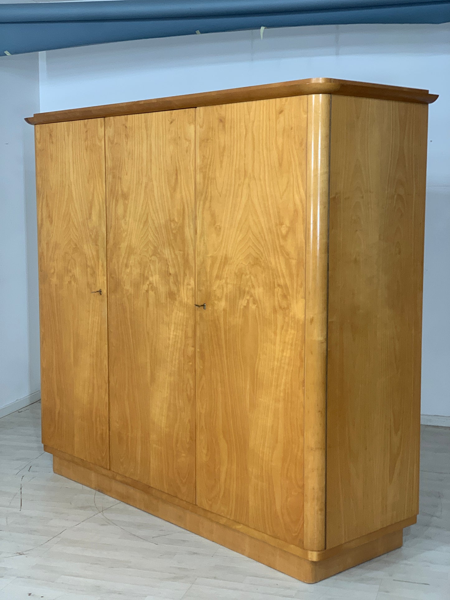 Mid Century Kleiderschrank Schrank Wardrobe Vintage