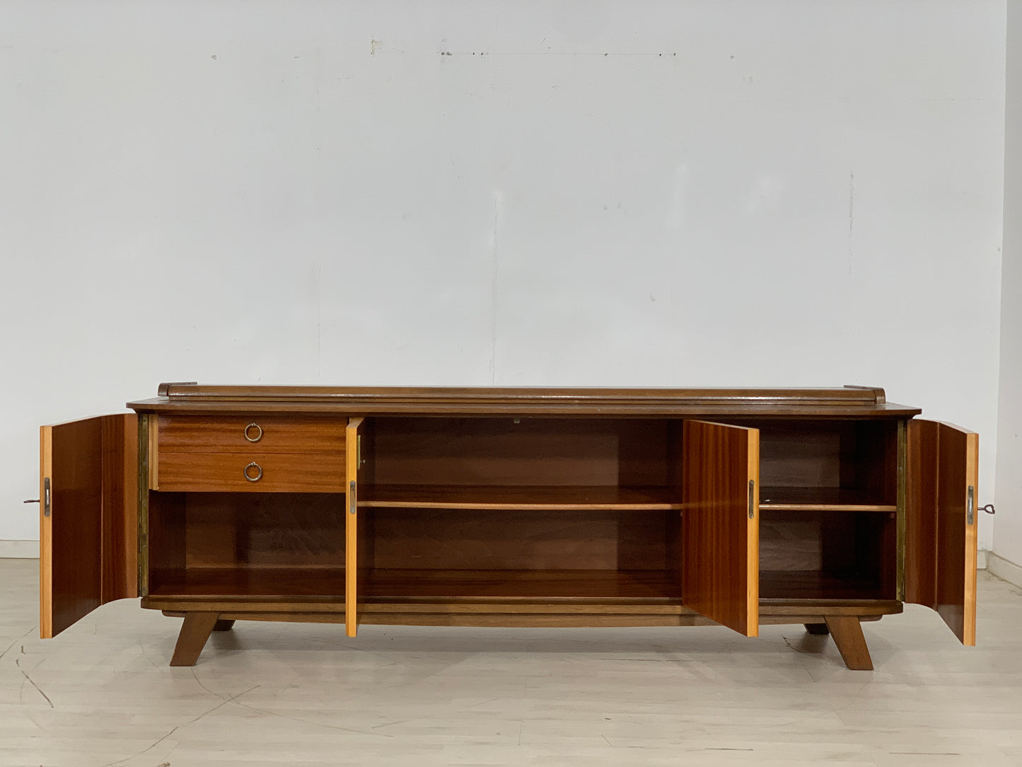 Mid Century Sideboard Schrank Kommode Vintage