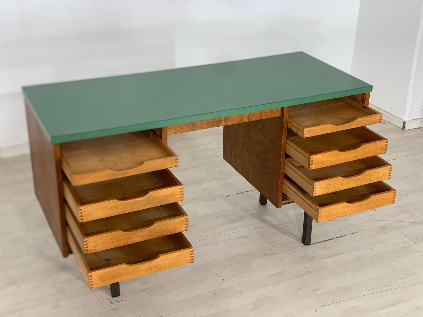 Mid Century Schreibtisch Tisch Desk Vintage