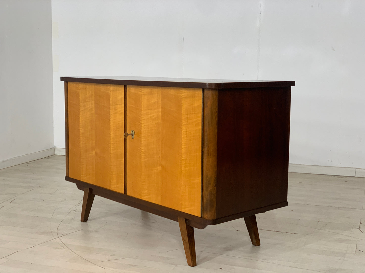 Mid Century Kommode Sideboard Schrank Vintage