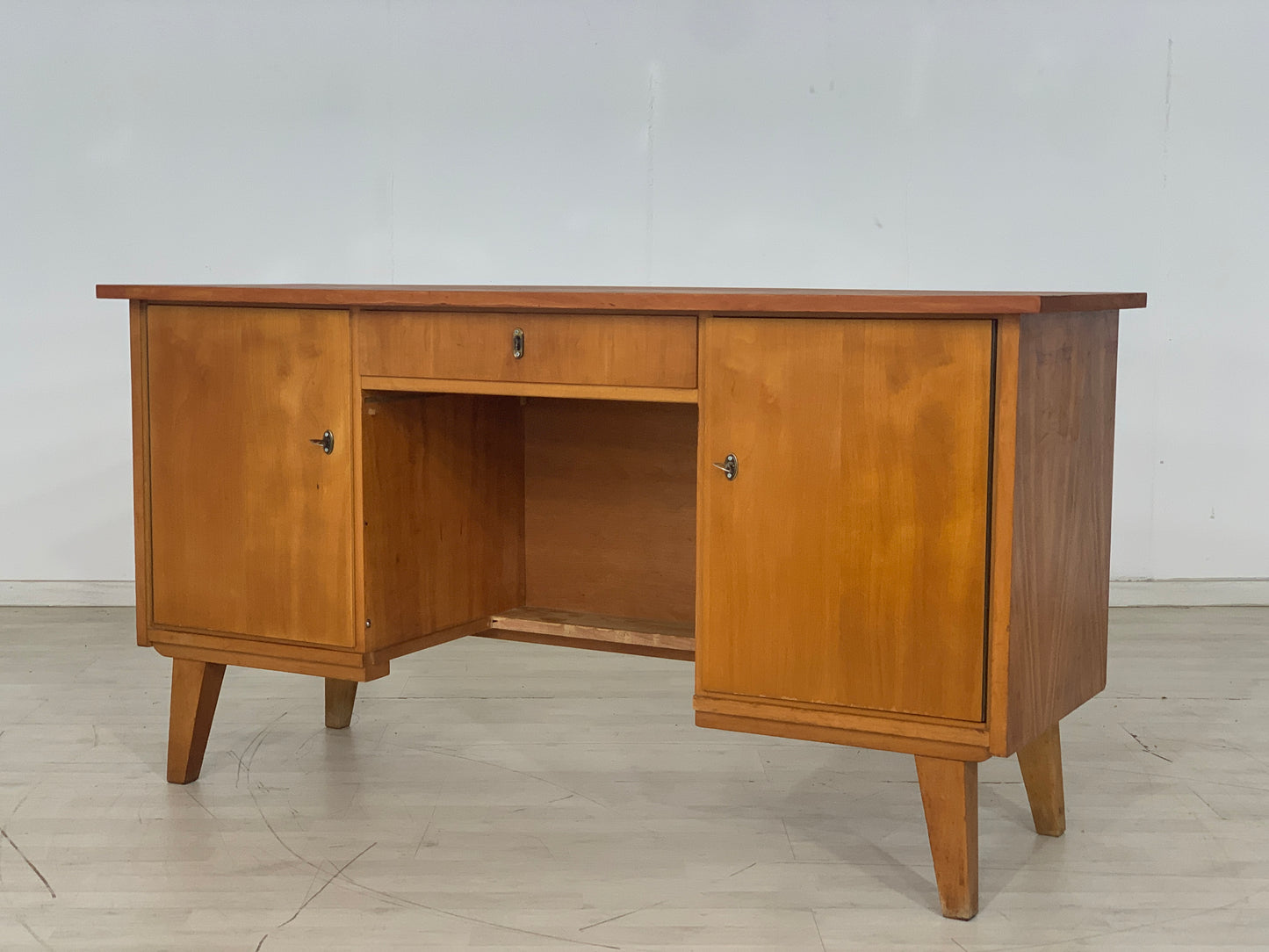 Mid Century Schreibtisch Tisch Desk Vintage