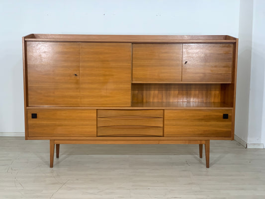 60er Jahre Schrank Highboard Wohnzimmerschrank Vintage