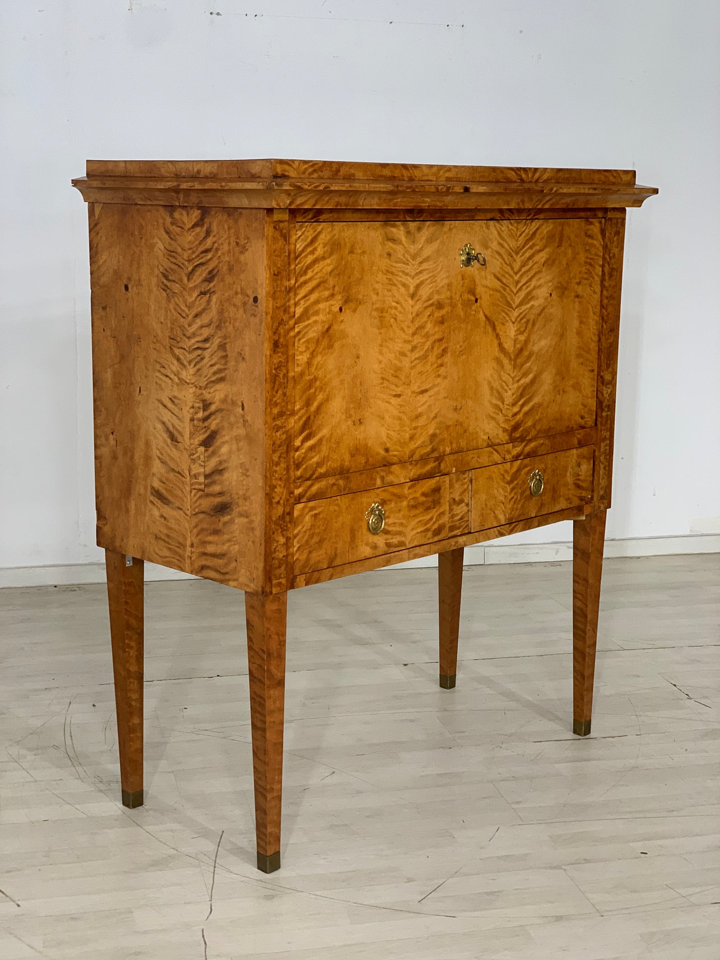 Biedermeier Sekretär Schrank Schreibschrank Kommode um 1830