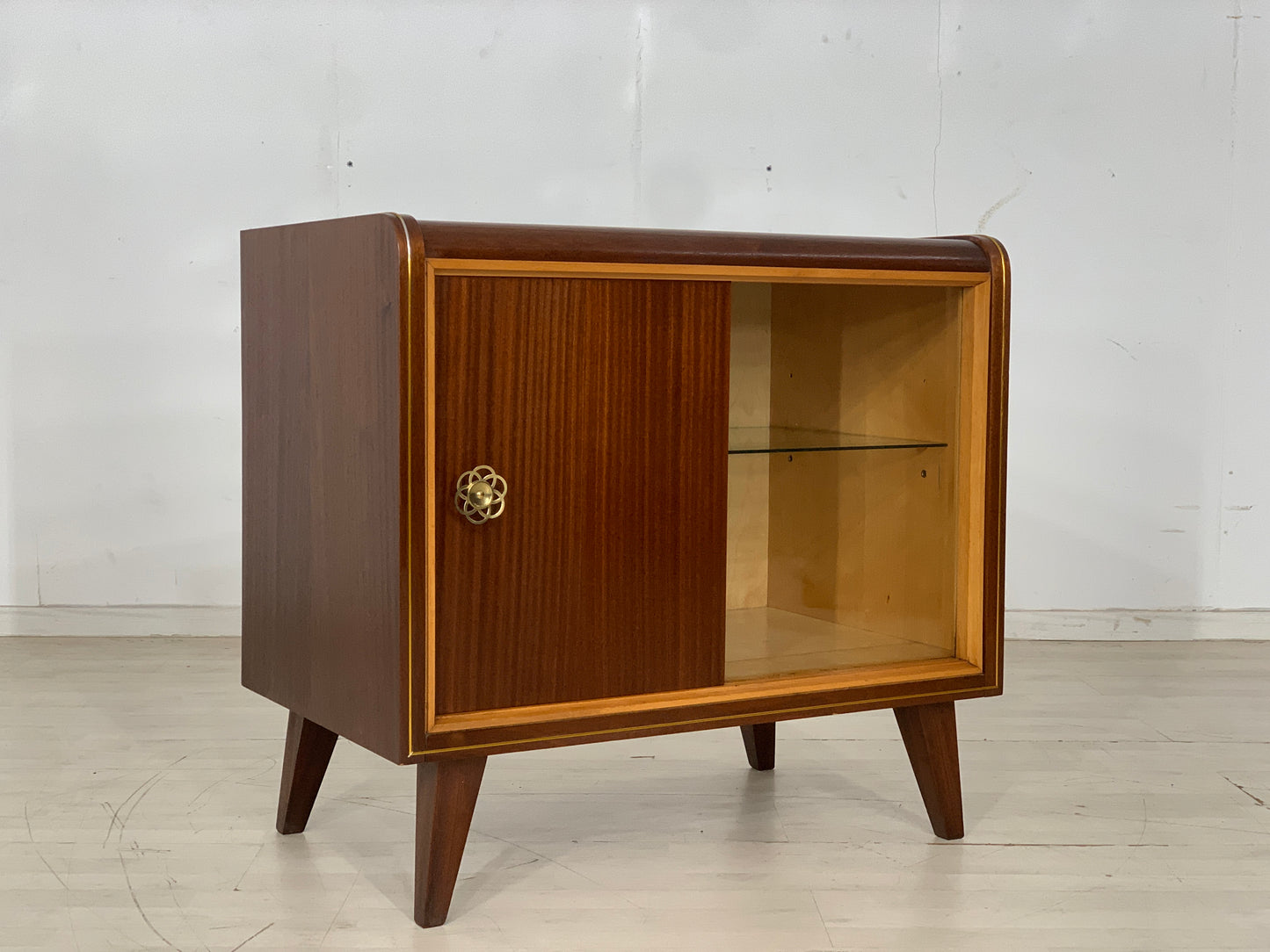 Mid Century Barschrank Schrank Kommode Vintage