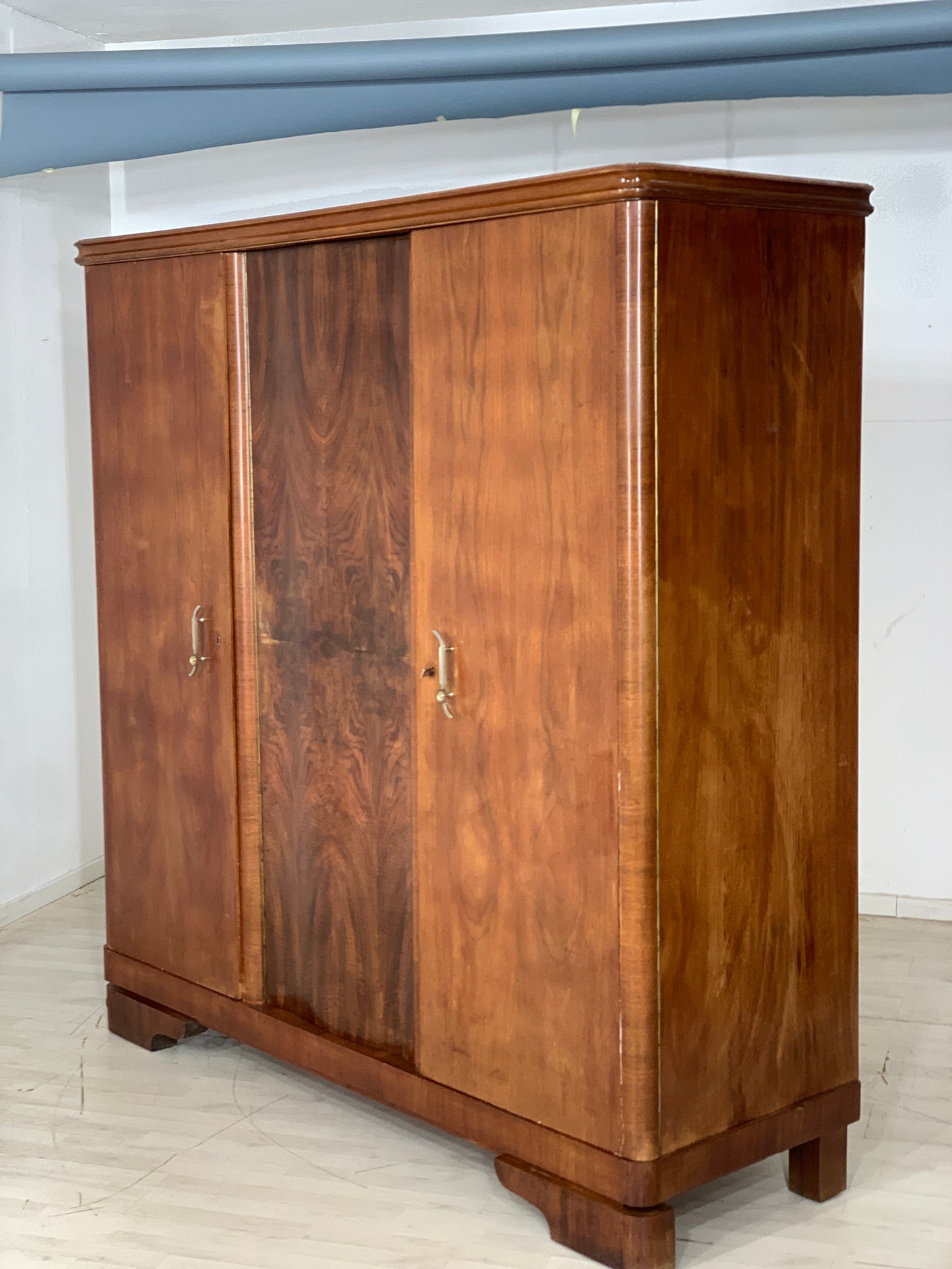 Mid Century Kleiderschrank Schrank Wardrobe Vintage