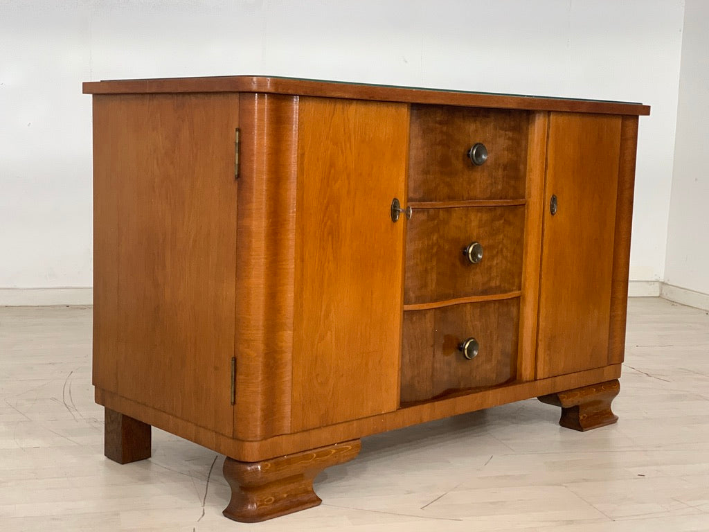 60er Jahre Kommode Anrichte Schrank Flurschrank Wohnzimmerschrank VINTAGE