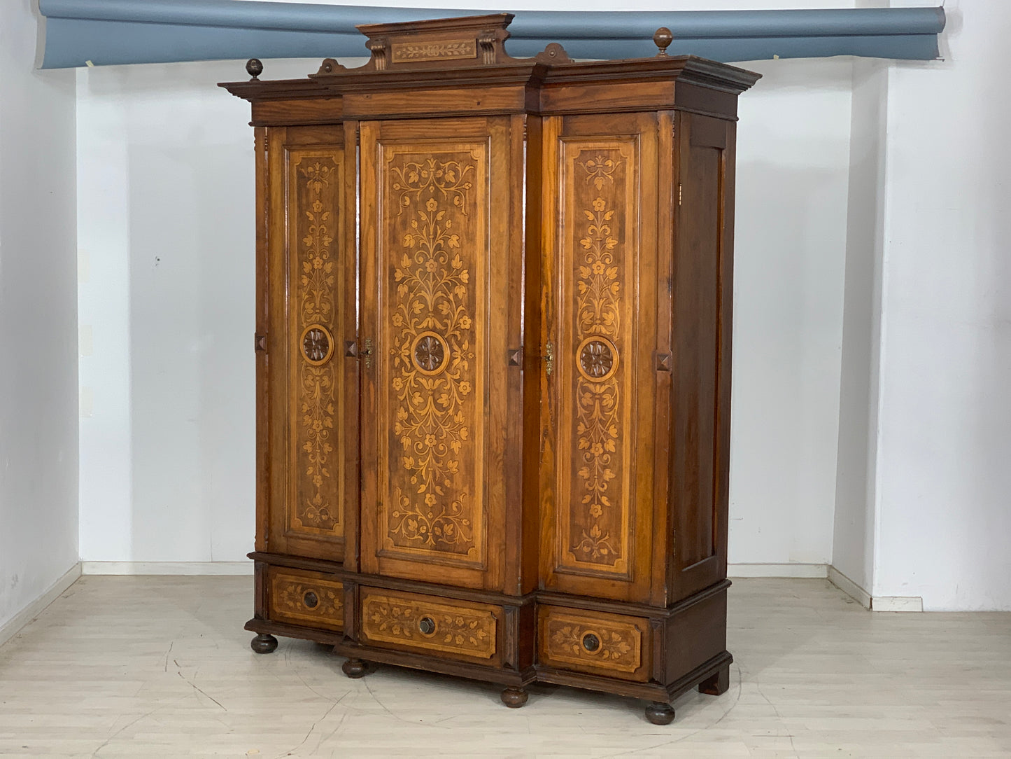 Gründerzeit Kleiderschrank Schrank Wardrobe um 1880