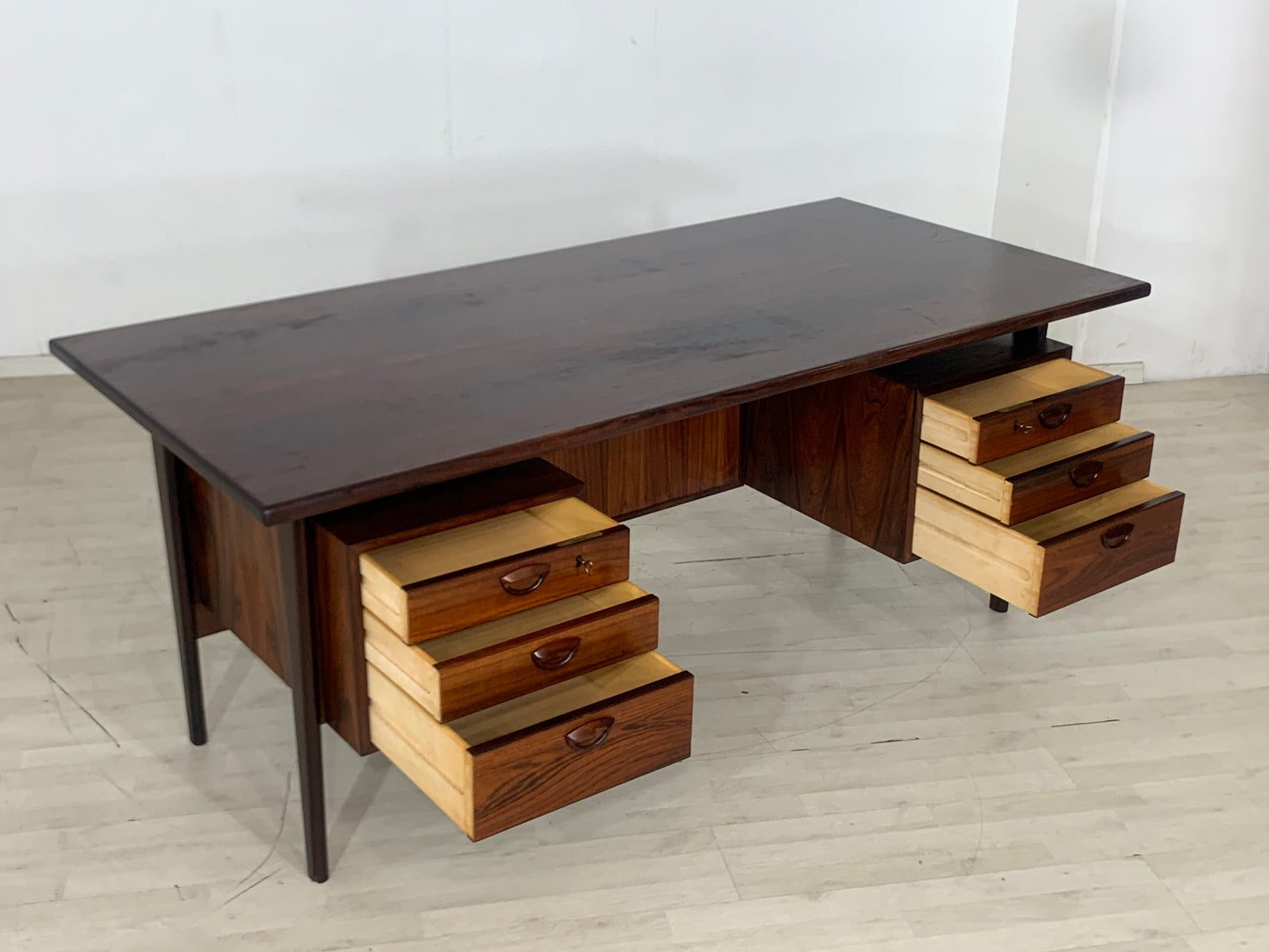 Kai Kristiansen Palisander Schreibtisch Tisch Desk Vintage