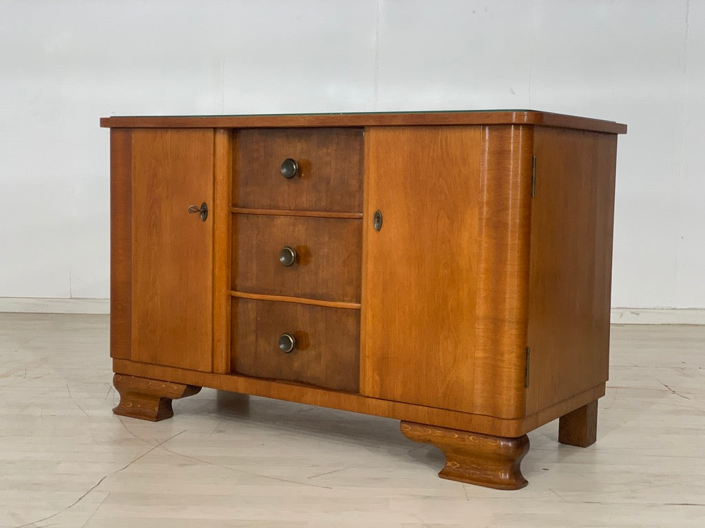 60er Jahre Kommode Anrichte Schrank Flurschrank Wohnzimmerschrank VINTAGE