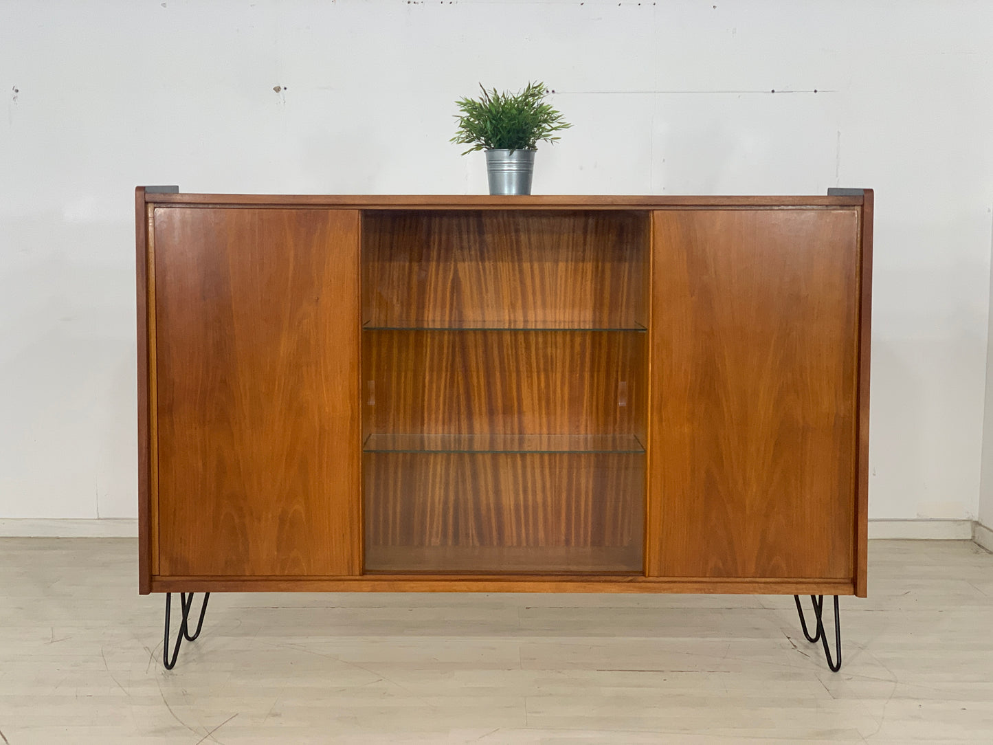 Mid Century Highboard Schrank Wohnzimmerschrank Vintage