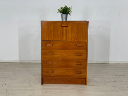 Danish Teak Kommode Wäschekommode Schrank Vintage