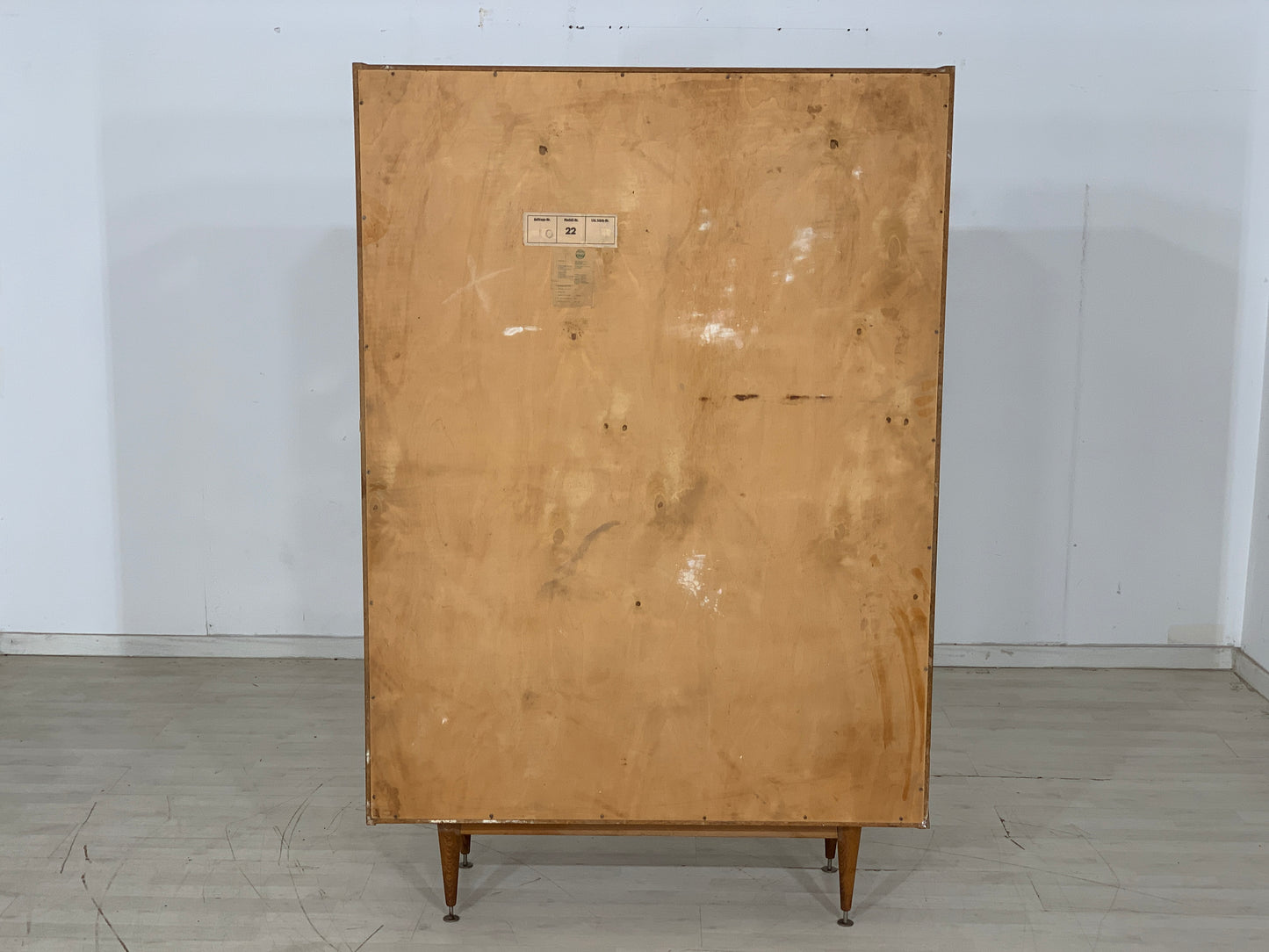 Mid Century Kleiderschrank Schrank Wäscheschrank Wardrobe Vintage