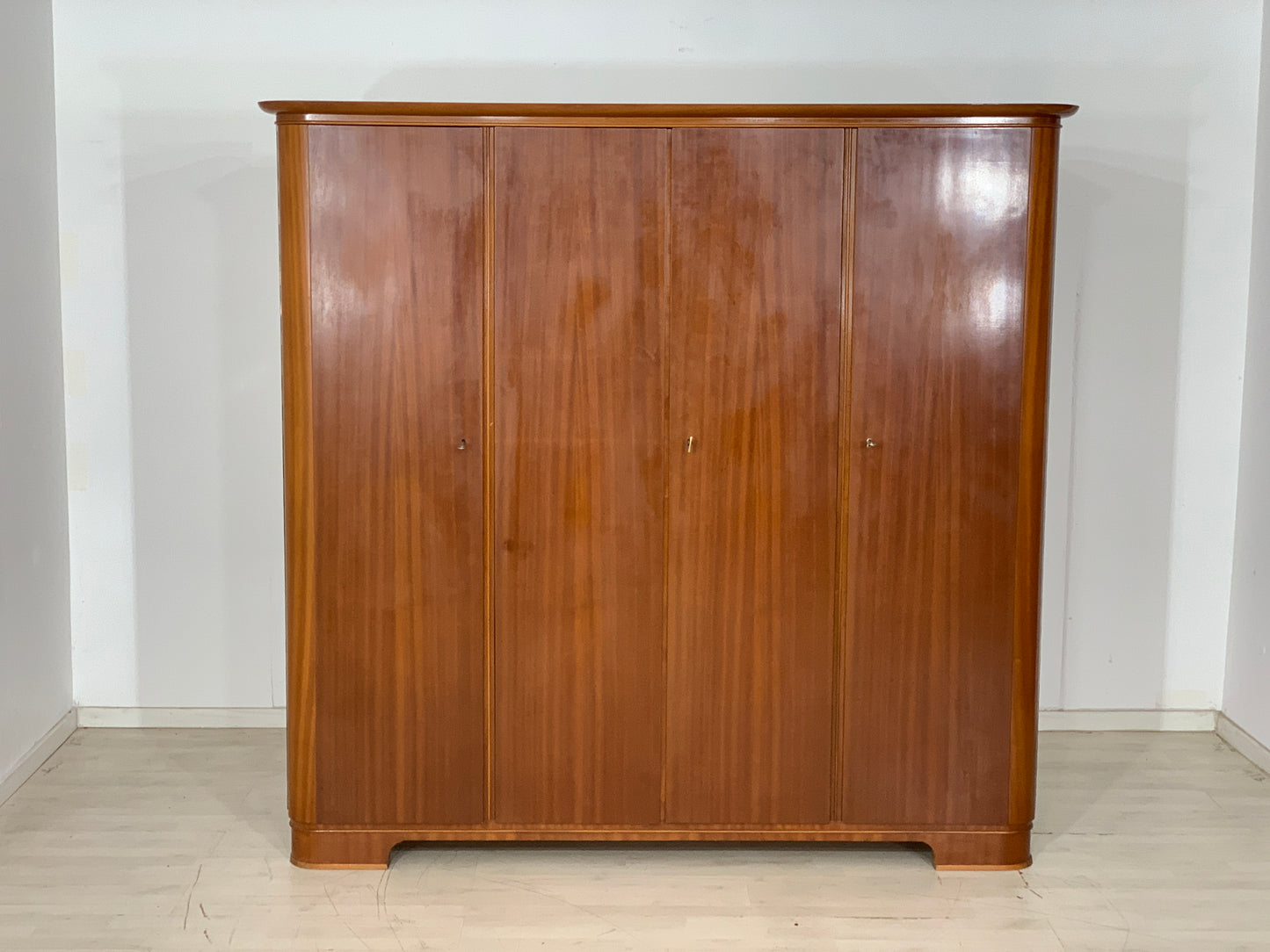 Mid Century Kleiderschrank Schrank Wardrobe Vintage