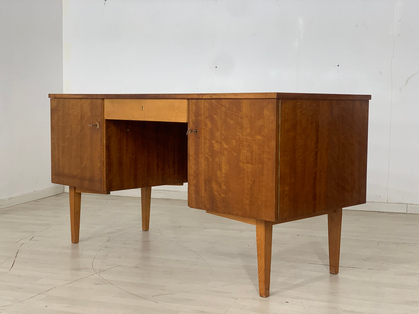 Mid Century Schreibtisch Tisch Desk Vintage