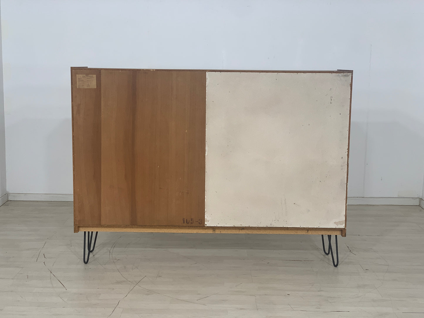 Mid Century Highboard Schrank Vitrine Vintage