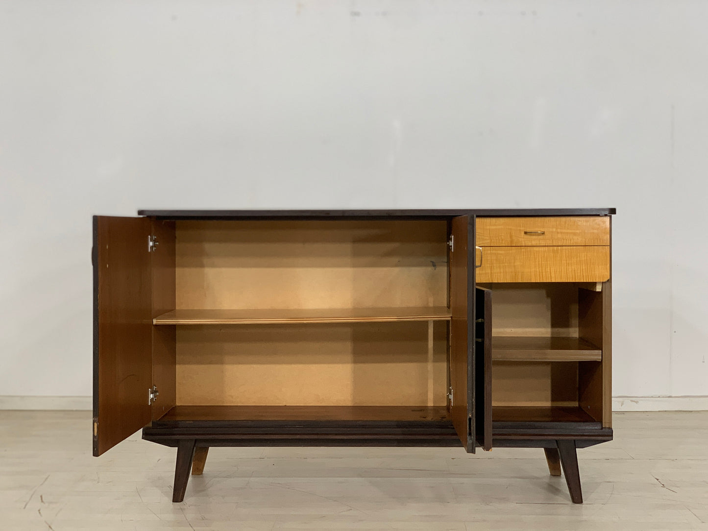 Mid Century Sideboard Schrank Kommode Vintage