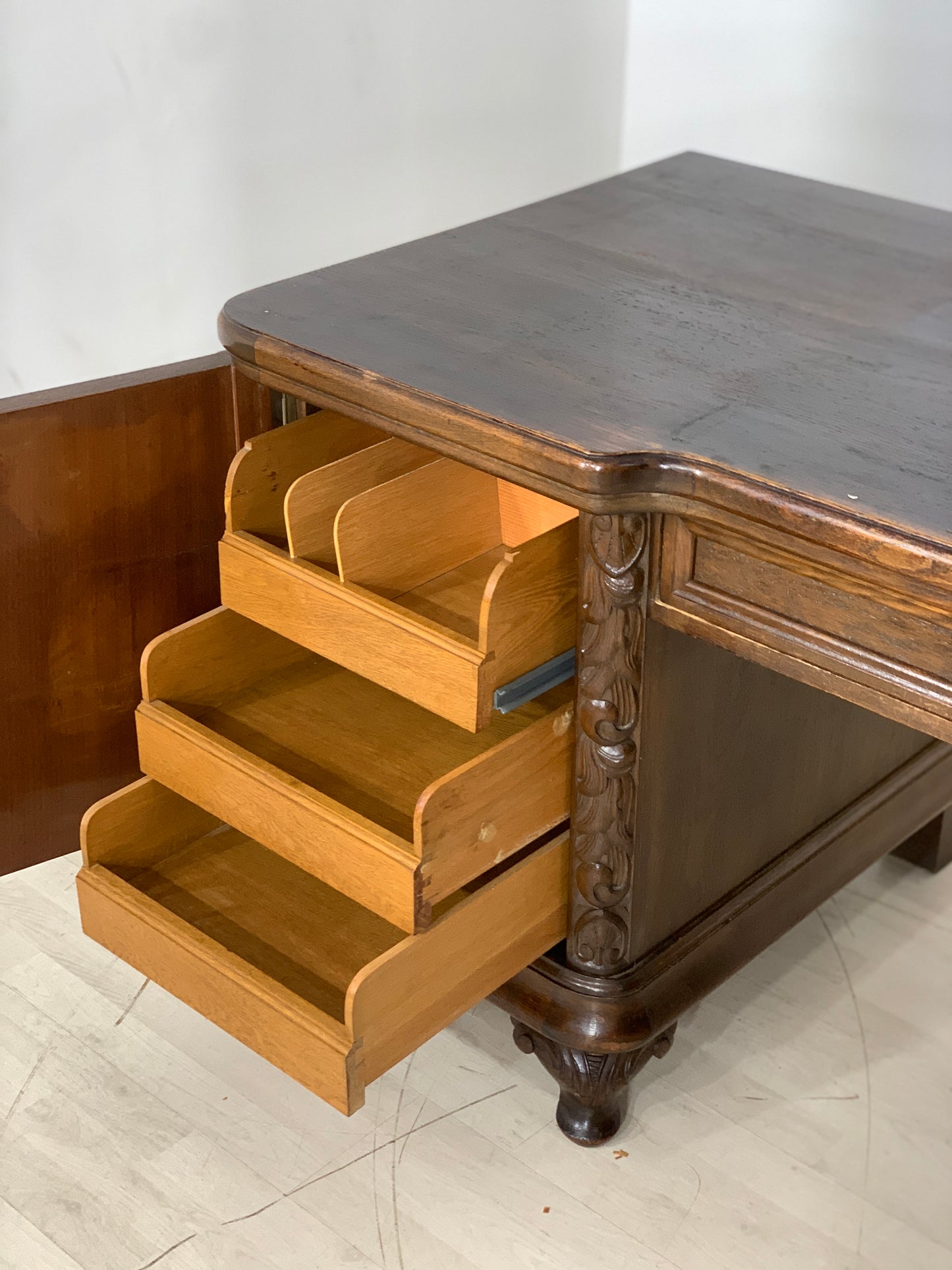 Gründerzeit Schreibtisch Tisch Desk um 1900