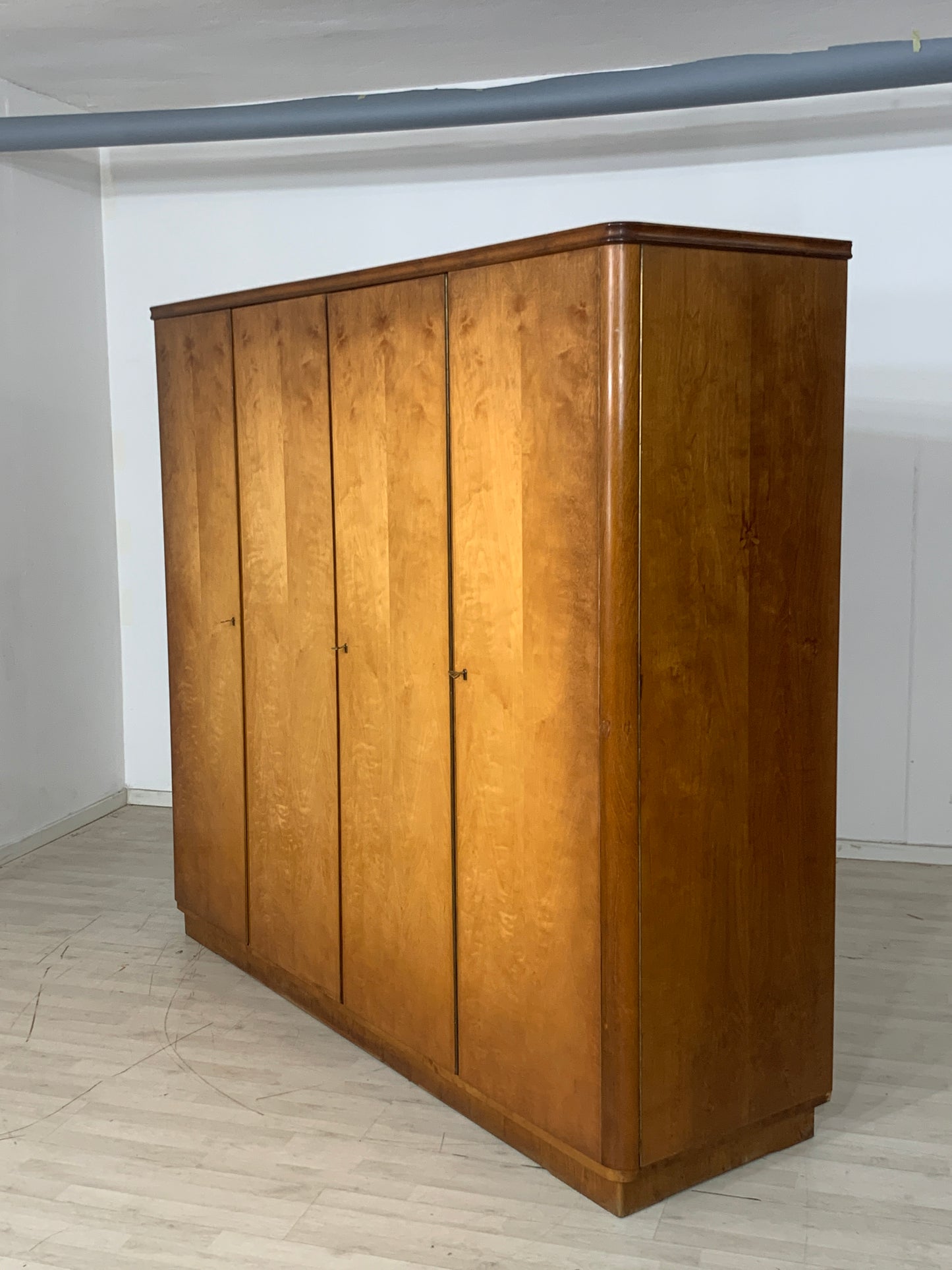 Mid Century Kleiderschrank Schrank Wardrobe Vintage