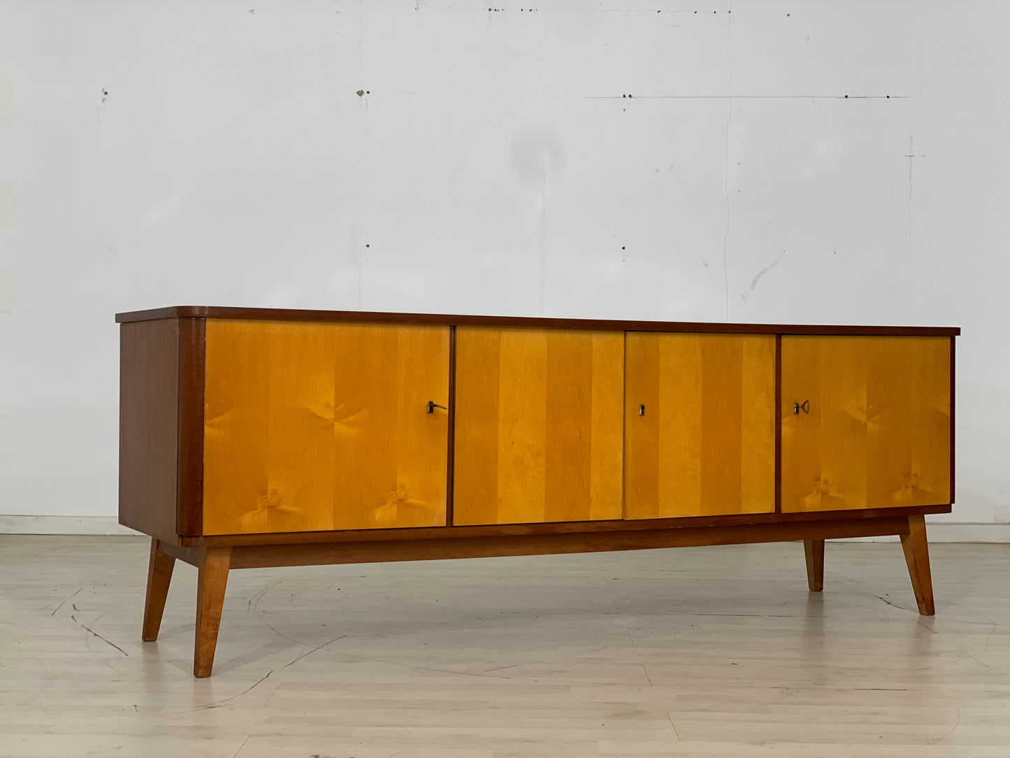 Mid Century Sideboard Schrank Kommode Vintage