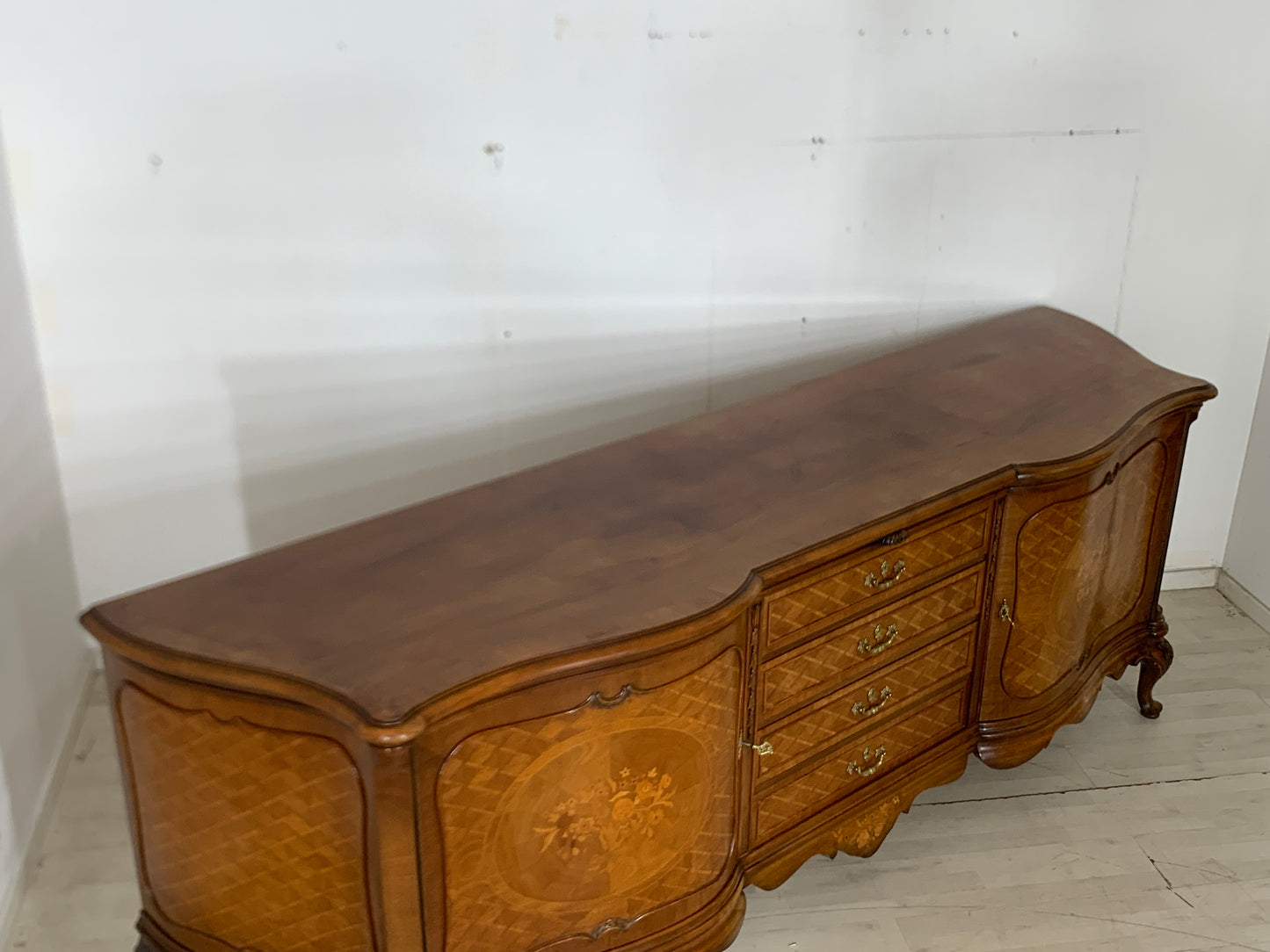 Barock Stil Anrichte Schrank Sideboard Wohnzimmerschrank