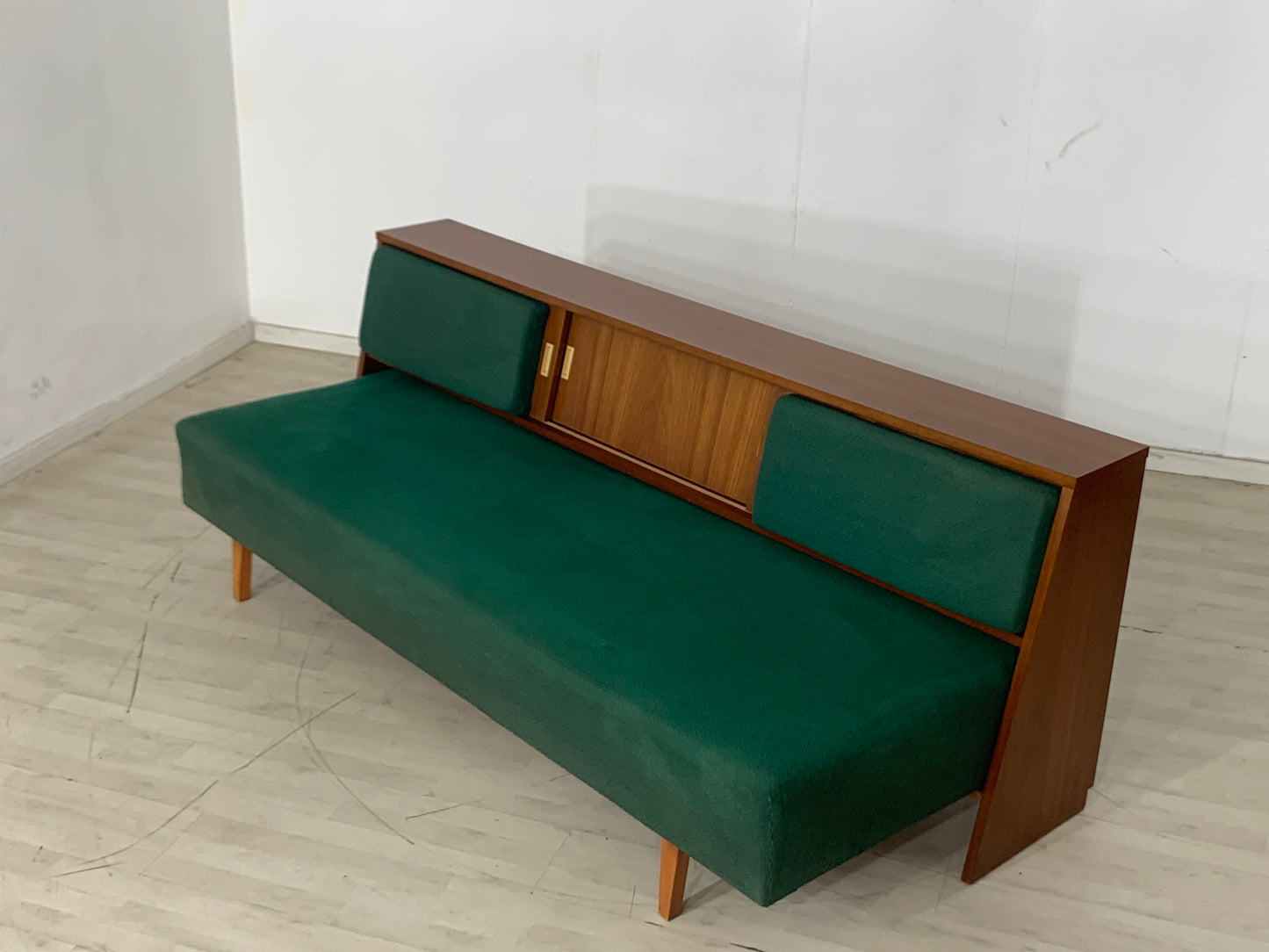 Danish Teak Sofa Couch Deybed Vintage