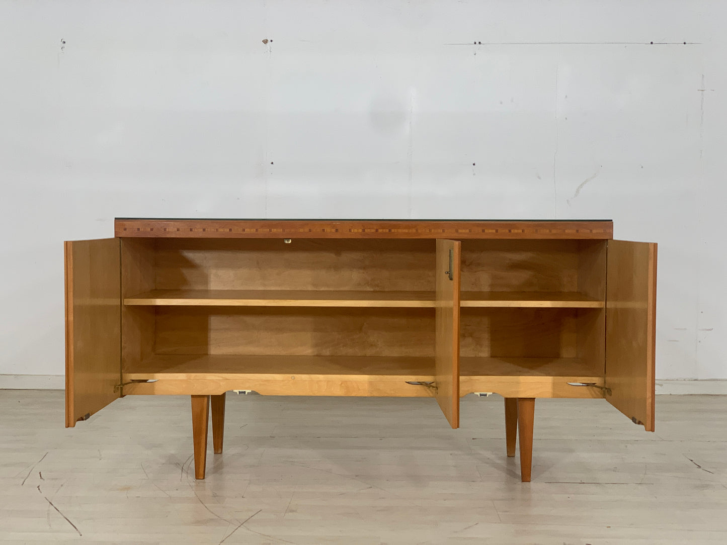 Mid Century Sideboard Schrank Kommode Vintage