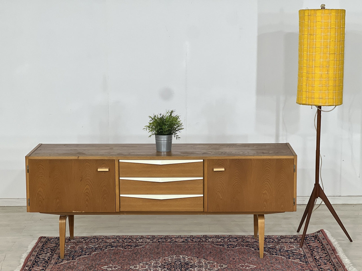 60ER JAHRE HELLERAU ANRICHTE SIDEBOARD KOMMODE SCHRANK VINTAGE SERIE 427/K