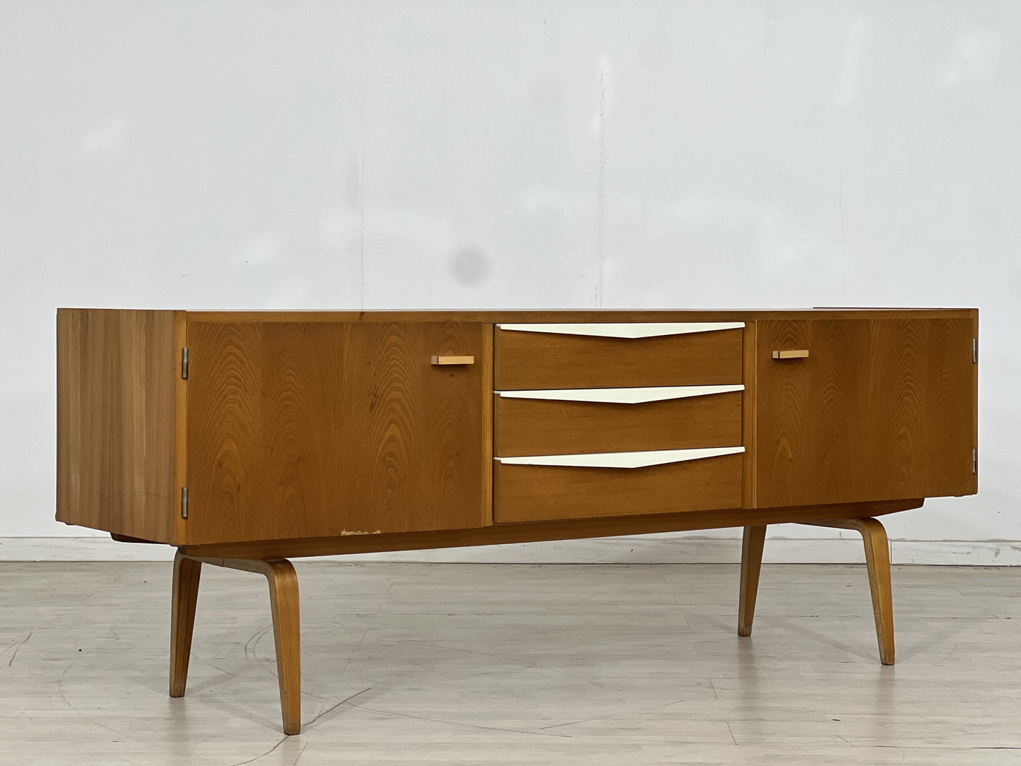 60ER JAHRE HELLERAU ANRICHTE SIDEBOARD KOMMODE SCHRANK VINTAGE SERIE 427/K