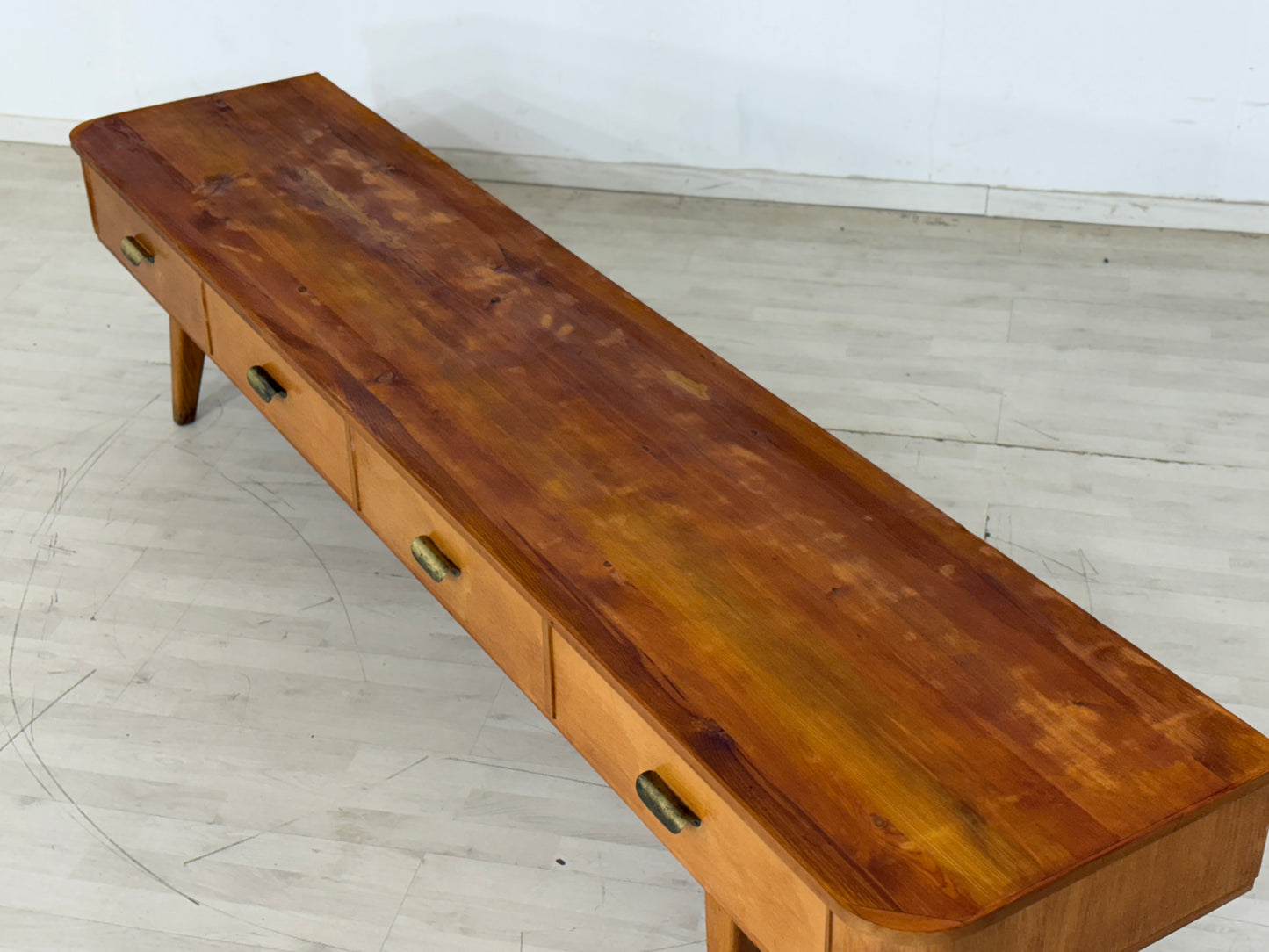 60er Jahre lowboard sideboard Wohnzimmerschrank Kommode Vintage