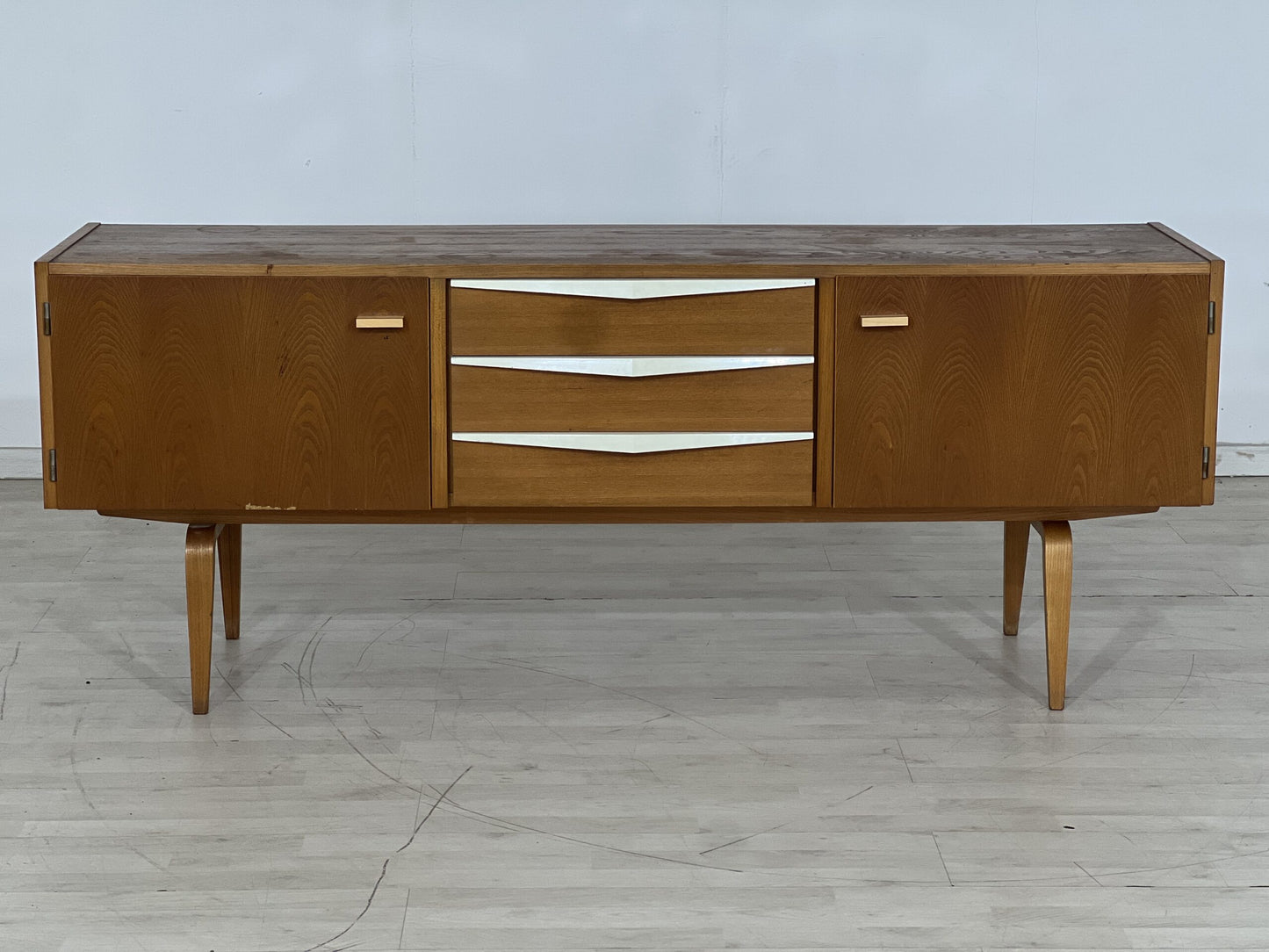 60ER JAHRE HELLERAU ANRICHTE SIDEBOARD KOMMODE SCHRANK VINTAGE SERIE 427/K