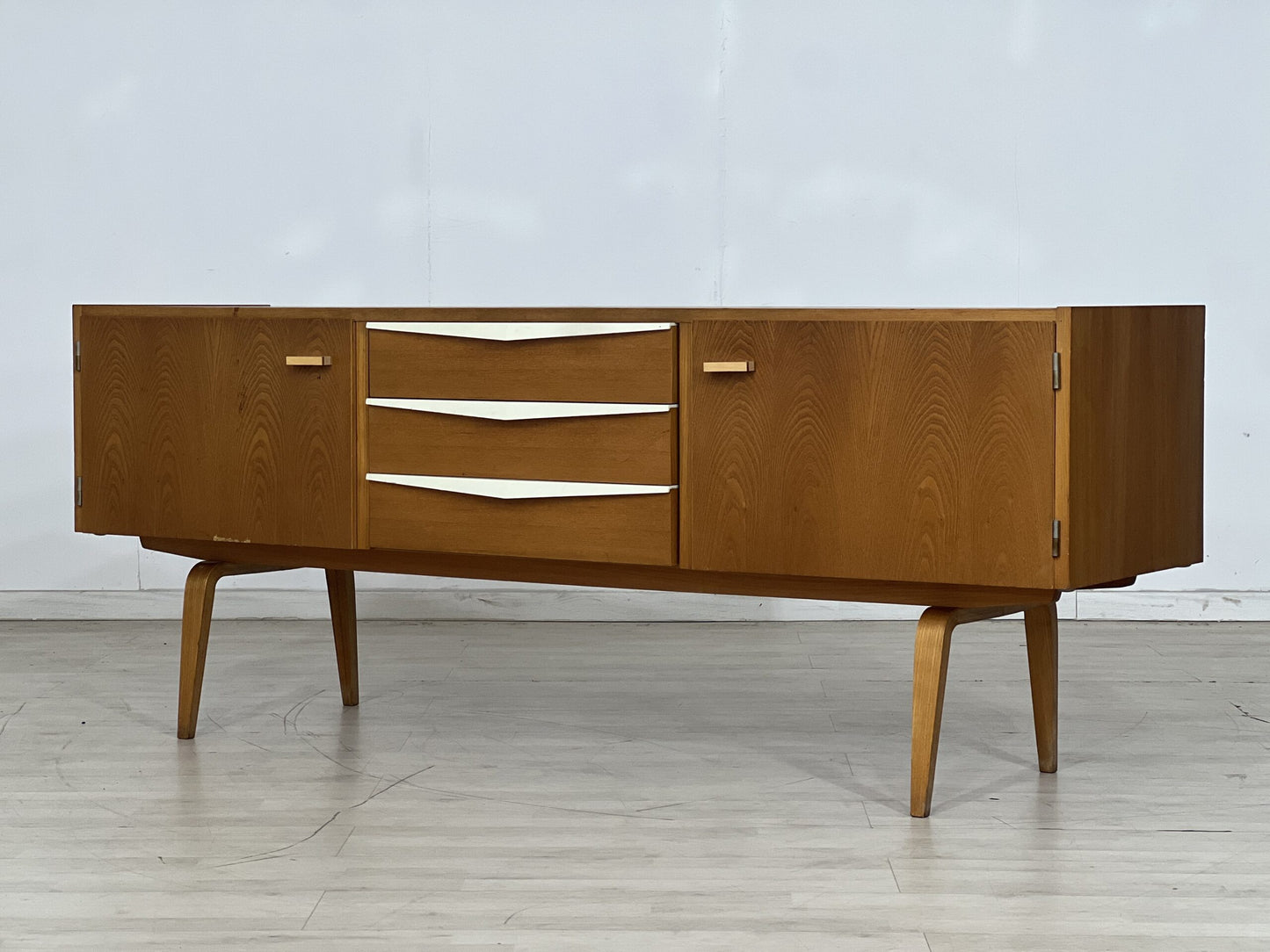 60ER JAHRE HELLERAU ANRICHTE SIDEBOARD KOMMODE SCHRANK VINTAGE SERIE 427/K