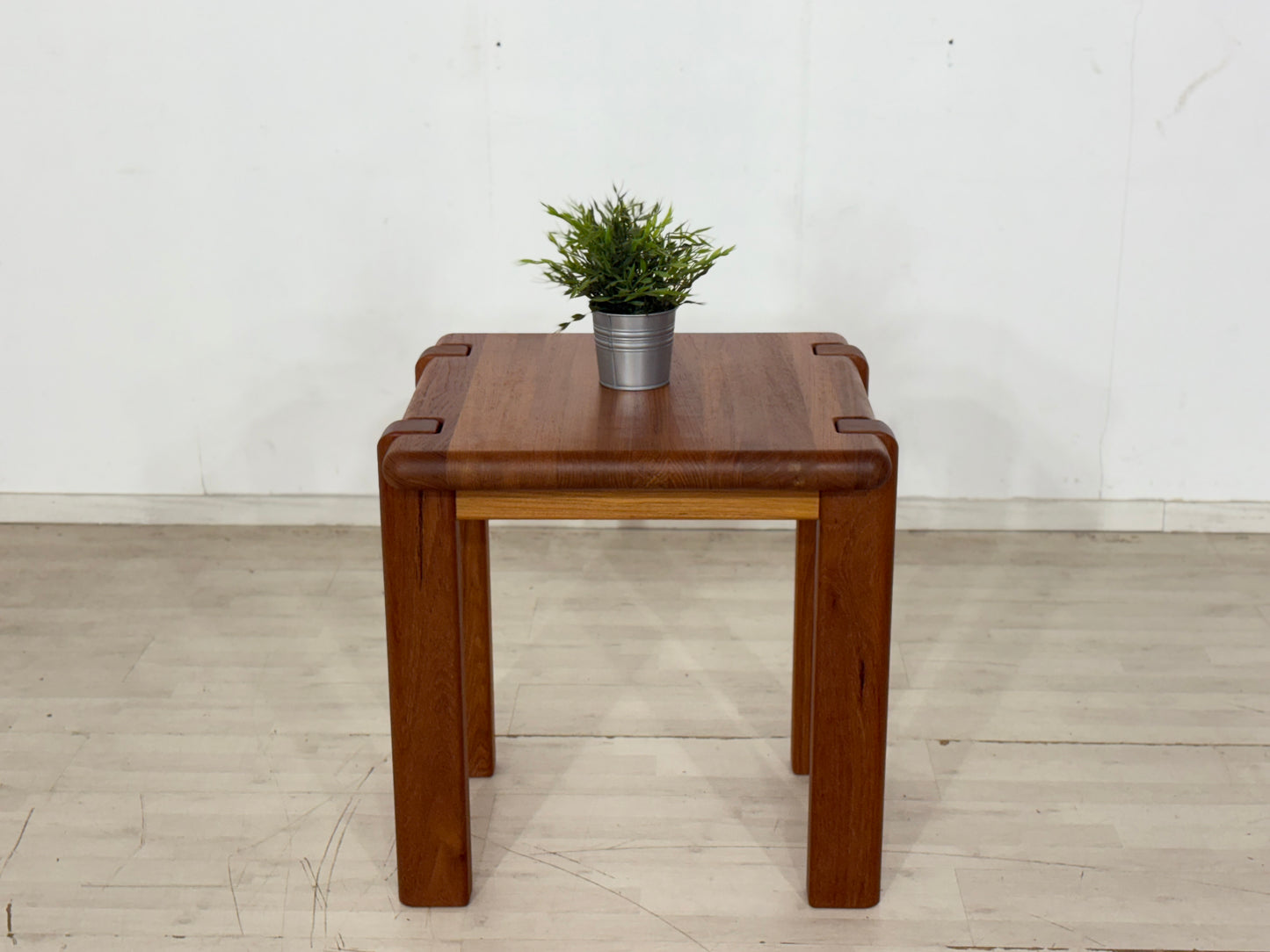 Dyrlund Couchtisch – Dänisches Design Wohnzimmertisch – Teak massiv – Mid-Century Vintage