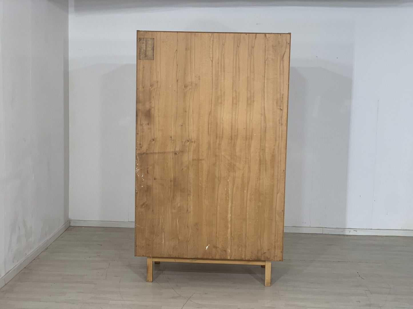 MID CENTURY HELLERAU KLEIDERSCHRANK WÄSCHESCHRANK SCHRANK VINTAGE WARDROBE