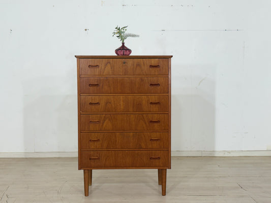 Commode danoise en teck, commode à linge, armoire à linge