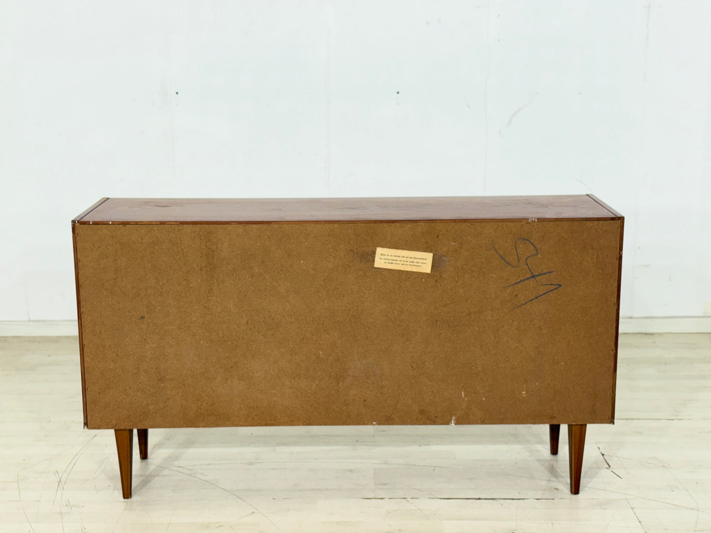 Mid-Century Teak Sideboard / Vintage Kommode / 60er Jahre Schrank