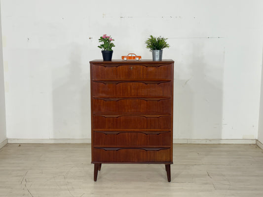 Commode danoise en teck, commode à linge, armoire à linge