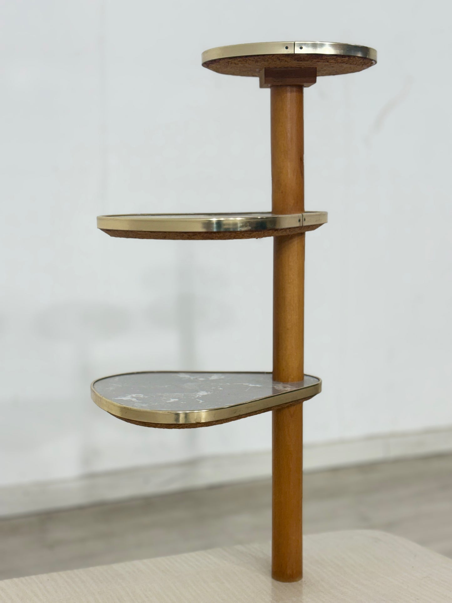 Vintage Mid-Century Blumentisch | Etagere Nierentisch aus den 60er Jahren