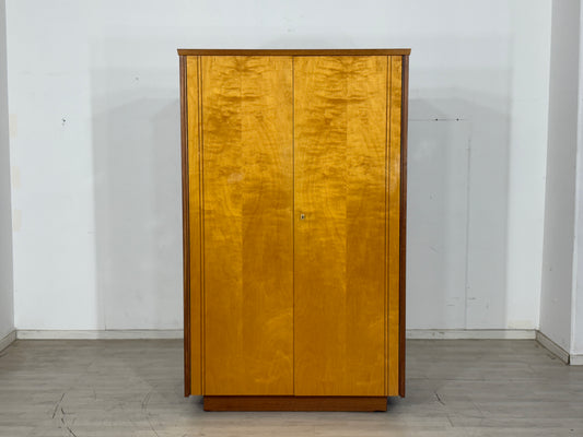 Mid Century Wäscheschrank Schrank Kleiderschrank Vintage