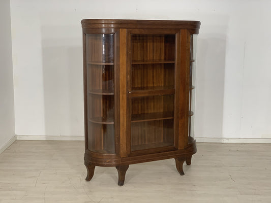 JUGENDSTIL VITRINE VITRINENSCHRANK ANRICHTE FÄCHERSCHRANK REGAL UM 1920