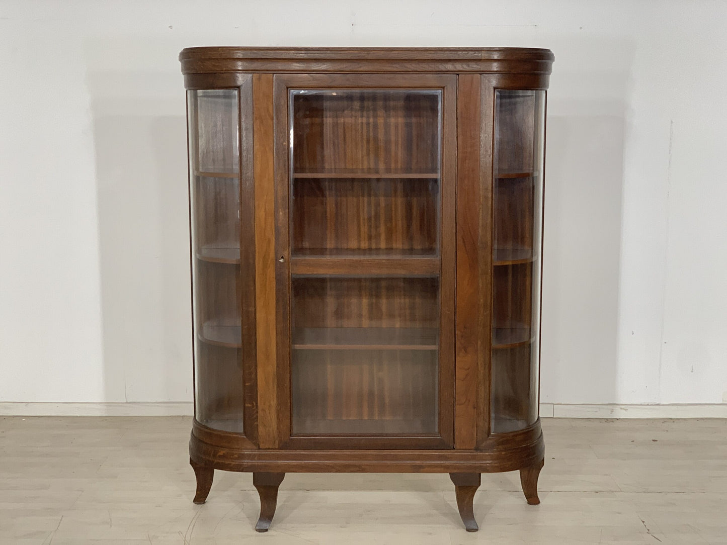 ART NOUVEAU SHOWCASE CABINET SIDEBOARD COMPARTMENT CABINET SHELF AROUND 1920